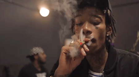 Smoke Smoking GIF by Wiz Khalifa - Find & Share on GIPHY