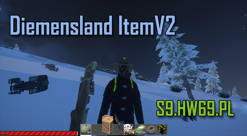 Mapa Diemensland ItemV2 Experimental Nosteam